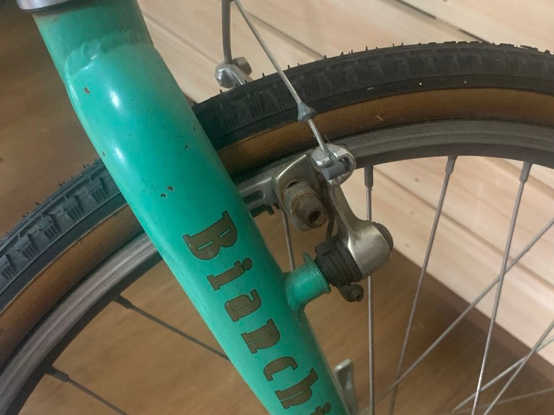 Bianchi ミニベロ 自転車本体 ミントグリーン