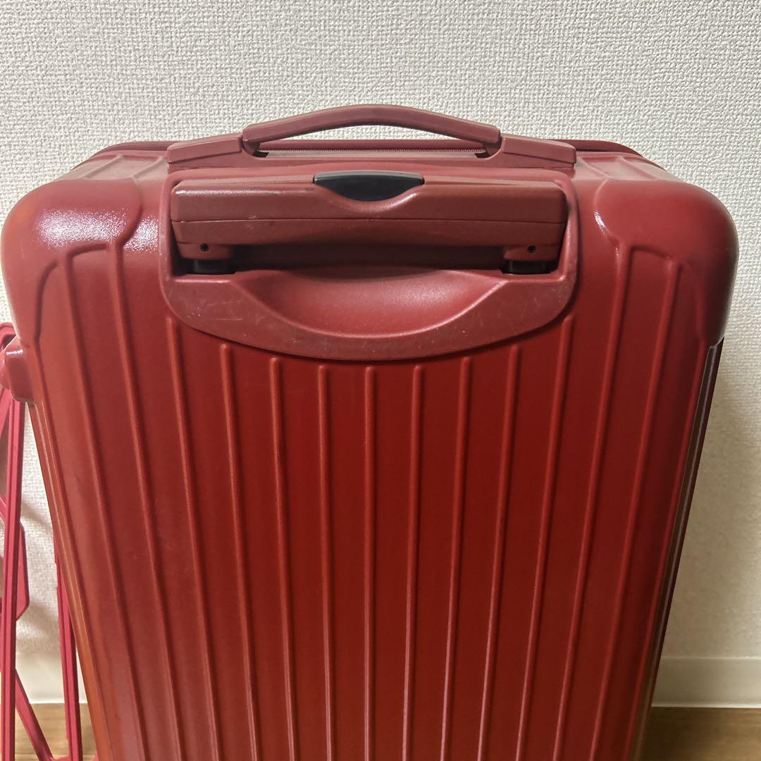 【美品　正規品】リモワ サルサ 2輪35L 型番85552 中古品　赤