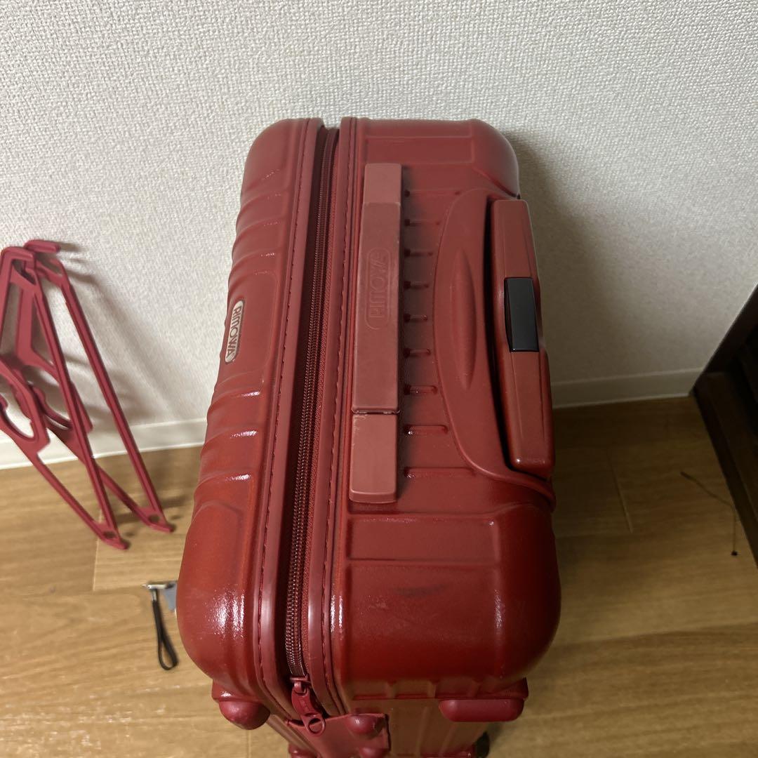 【美品　正規品】リモワ サルサ 2輪35L 型番85552 中古品　赤