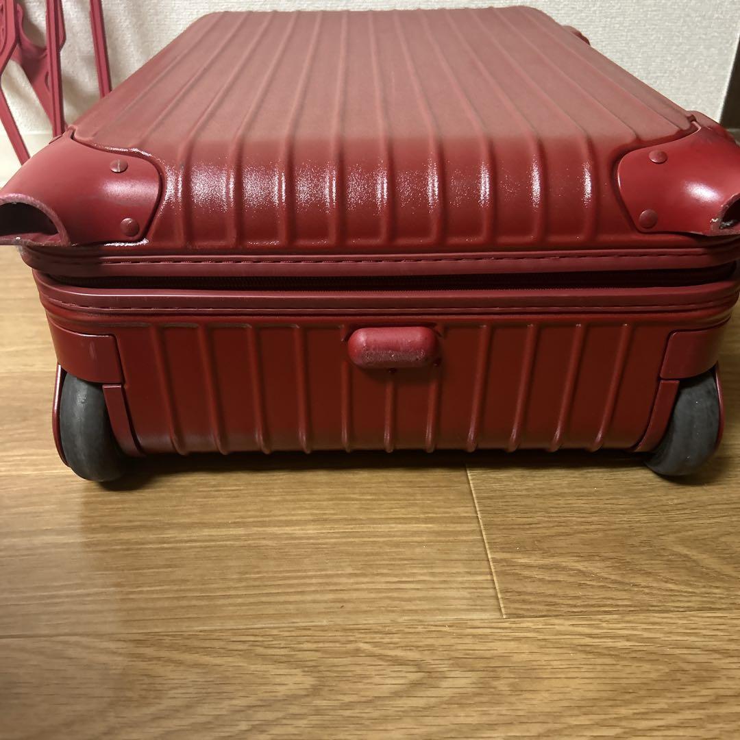 【美品　正規品】リモワ サルサ 2輪35L 型番85552 中古品　赤