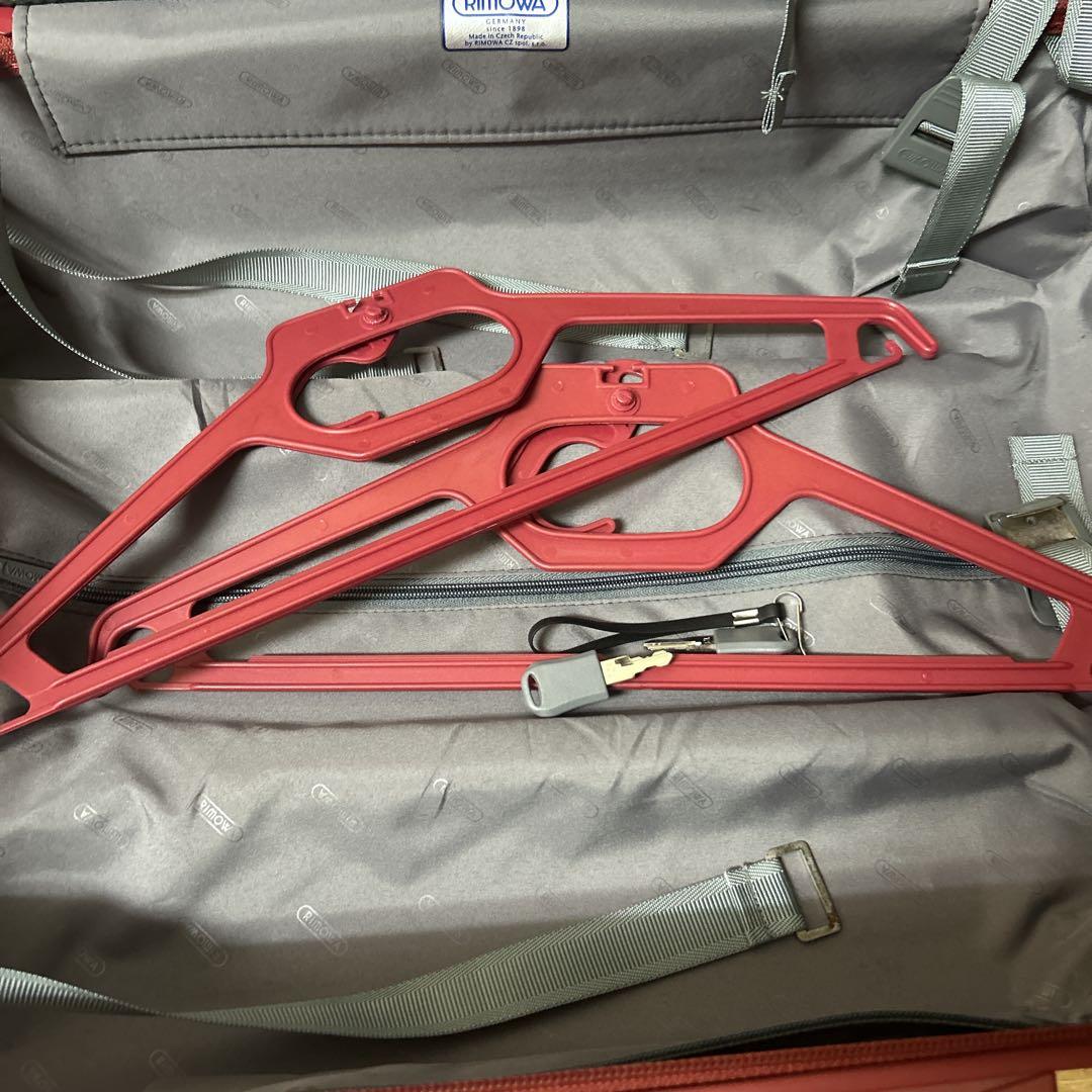 【美品　正規品】リモワ サルサ 2輪35L 型番85552 中古品　赤