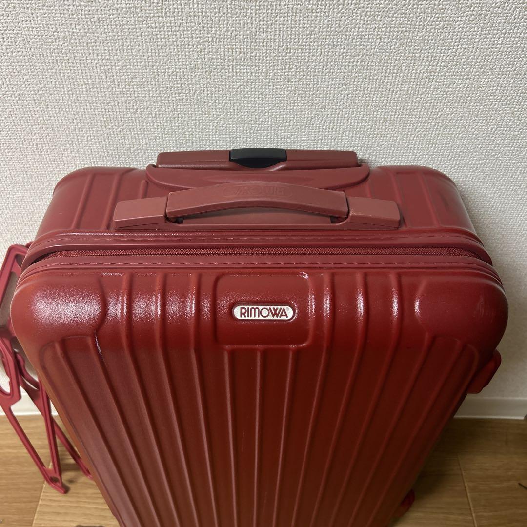 【美品　正規品】リモワ サルサ 2輪35L 型番85552 中古品　赤