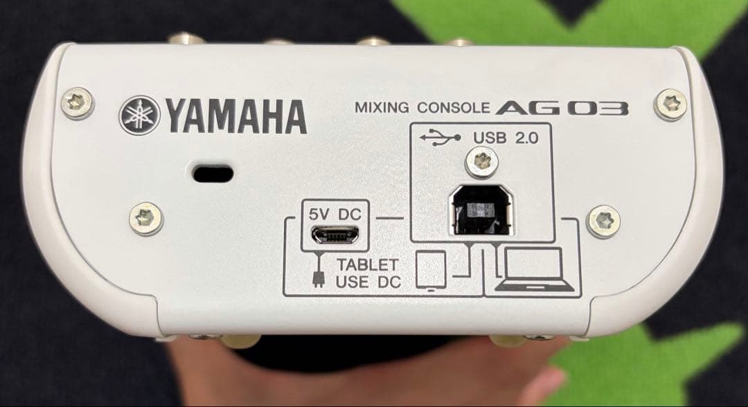 YAMAHA AG03 オーディオインターフェース　ミキシングコンソール