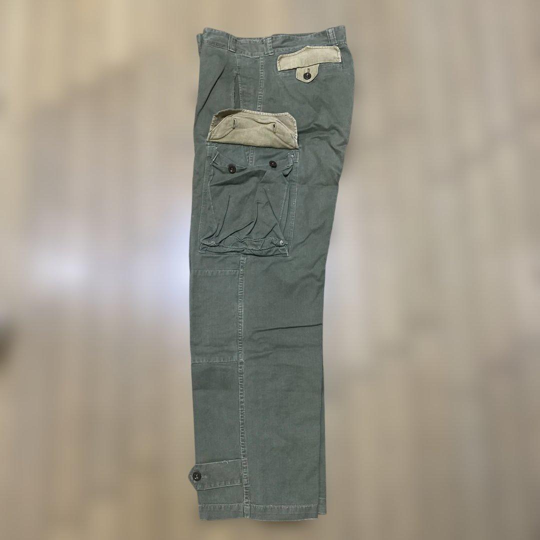 け*。様 フランス軍 M-47 後期 希少サイズ11 カーゴパンツ ビンテージ実