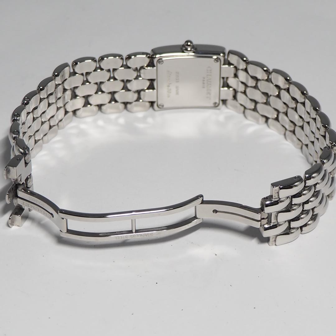 新同品 ショーメ CHAUMET ケイシス スクエア Lサイズ 腕時計 H503