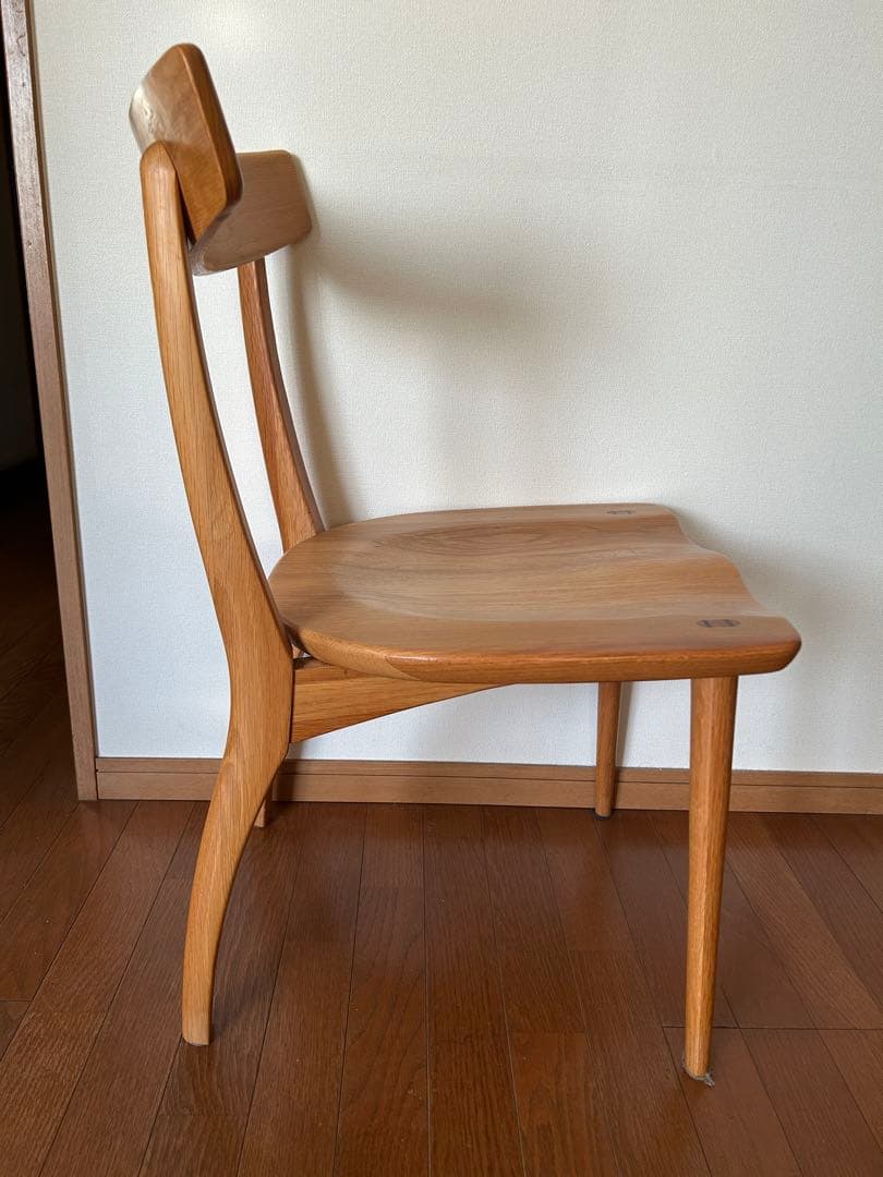 大塚家具　フィル天然木ダイニングチェア① 1脚