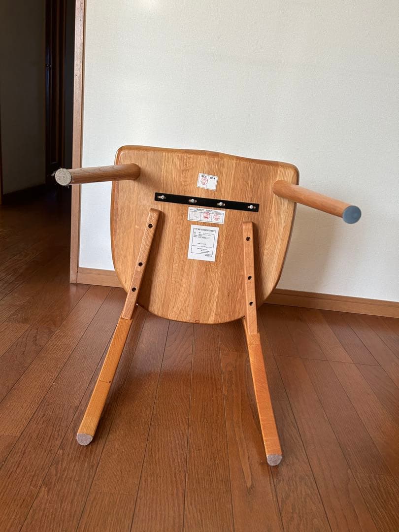 大塚家具　フィル天然木ダイニングチェア① 1脚