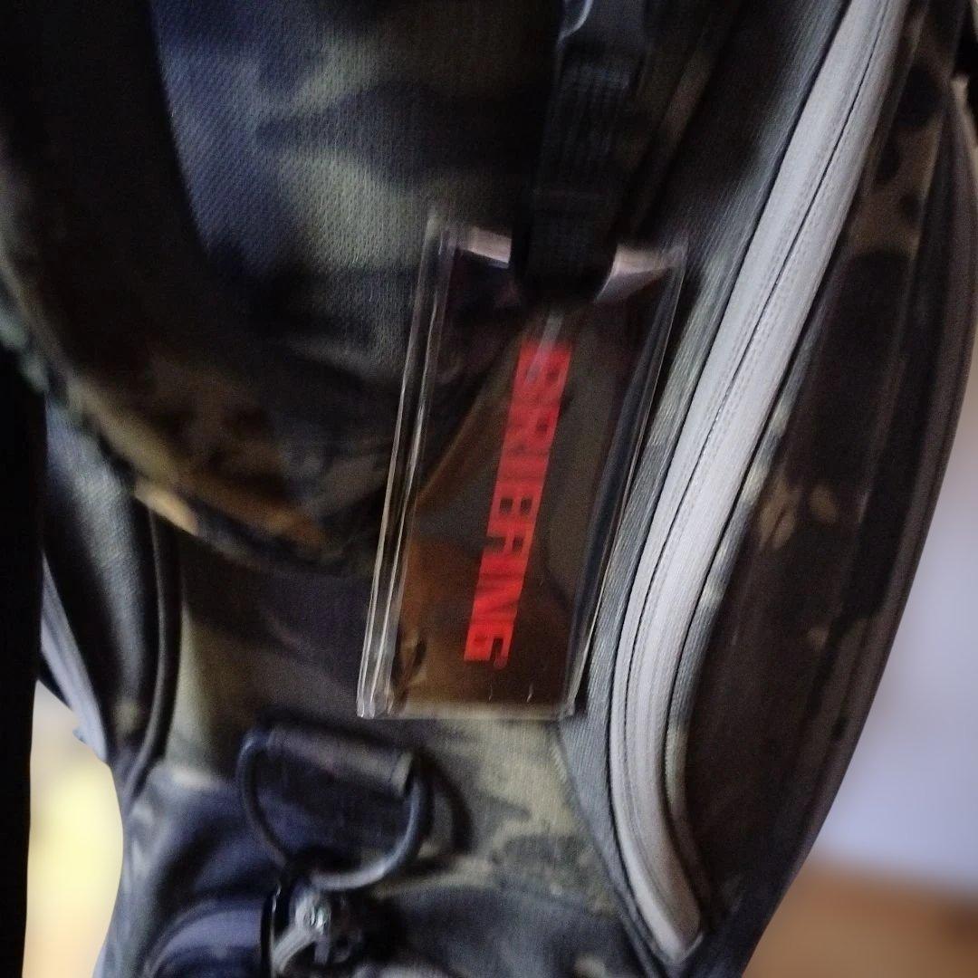 BRIEFING 迷彩柄 キャディバッグ