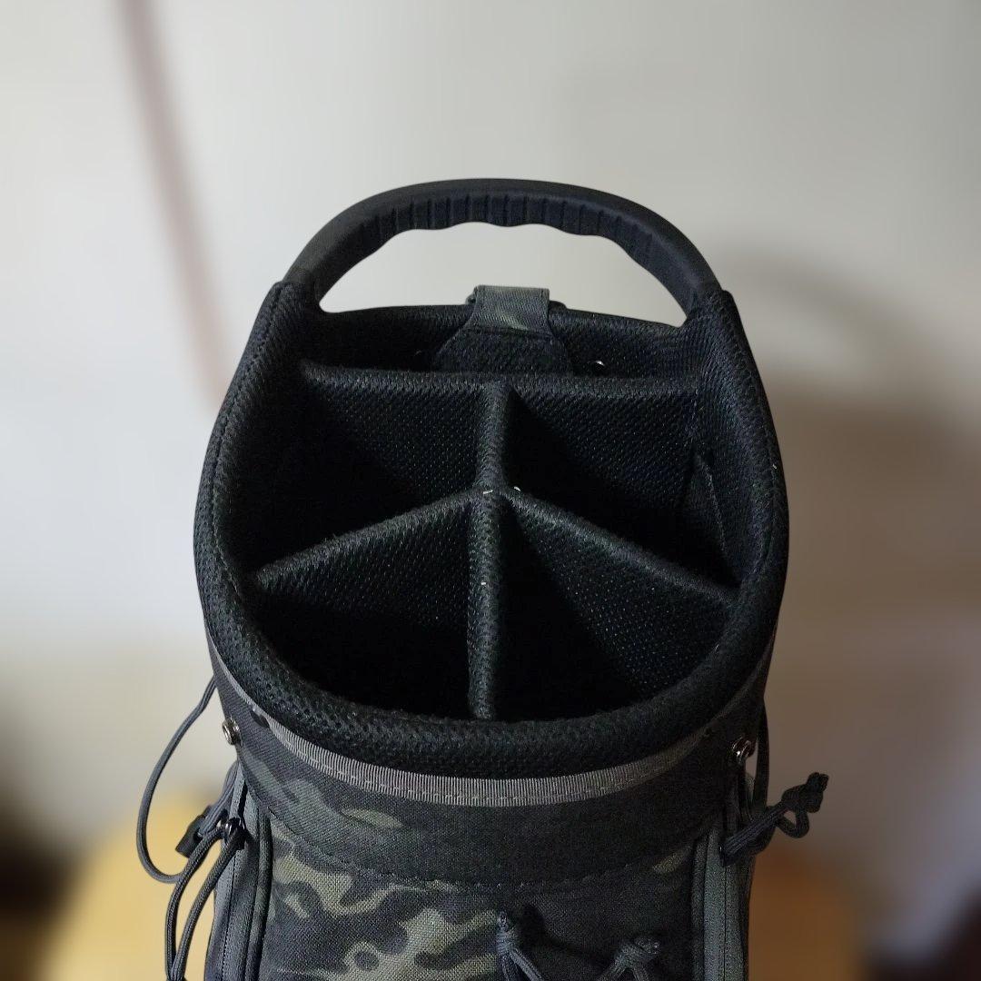 BRIEFING 迷彩柄 キャディバッグ