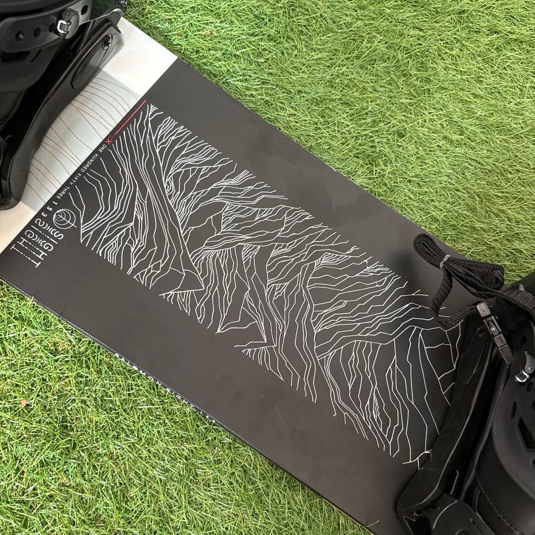 ほぼ新品O6 SALOMON 153cm メンズスノーボードセット