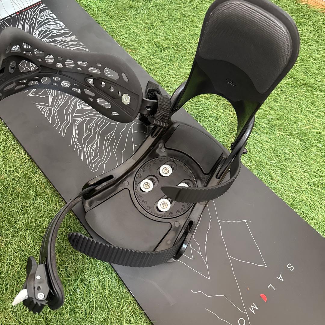 ほぼ新品O6 SALOMON 153cm メンズスノーボードセット