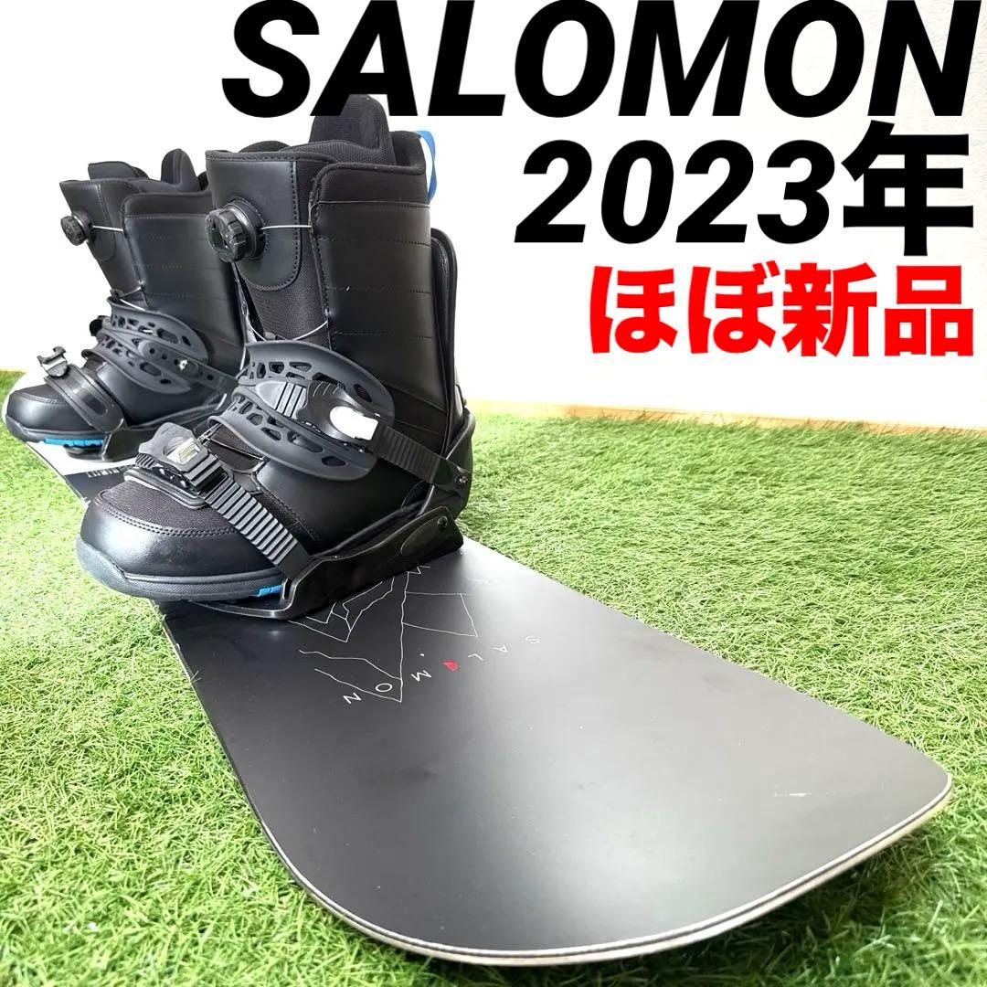 ほぼ新品O6 SALOMON 153cm メンズスノーボードセット