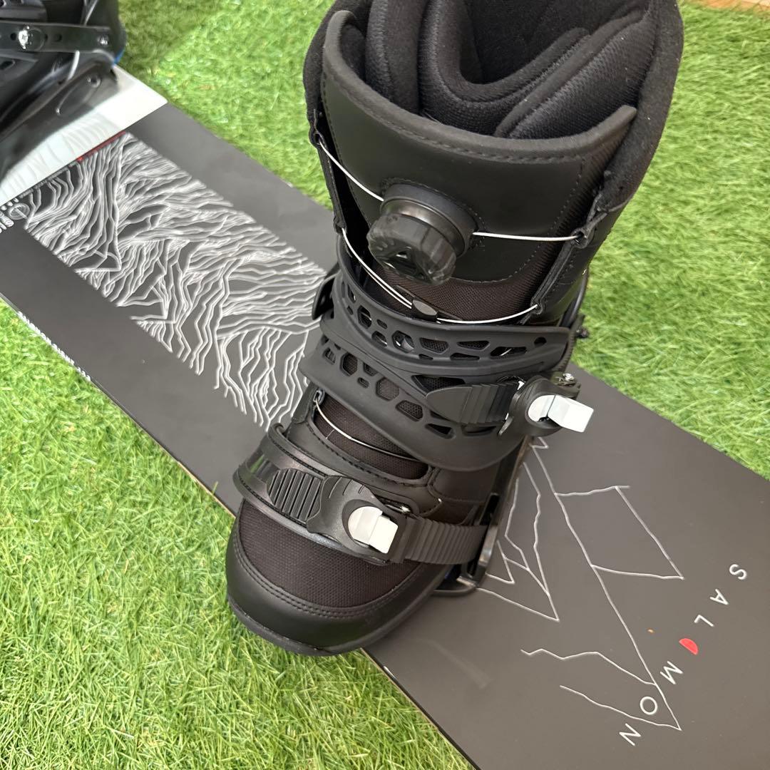 ほぼ新品O6 SALOMON 153cm メンズスノーボードセット