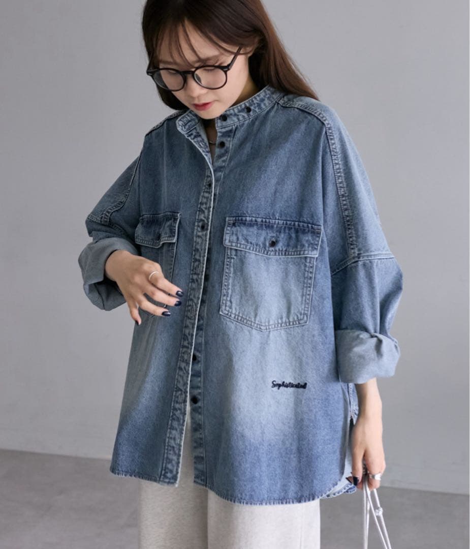 値下げ！ピュアルセシン　デニムジャケット　新品タグ付き