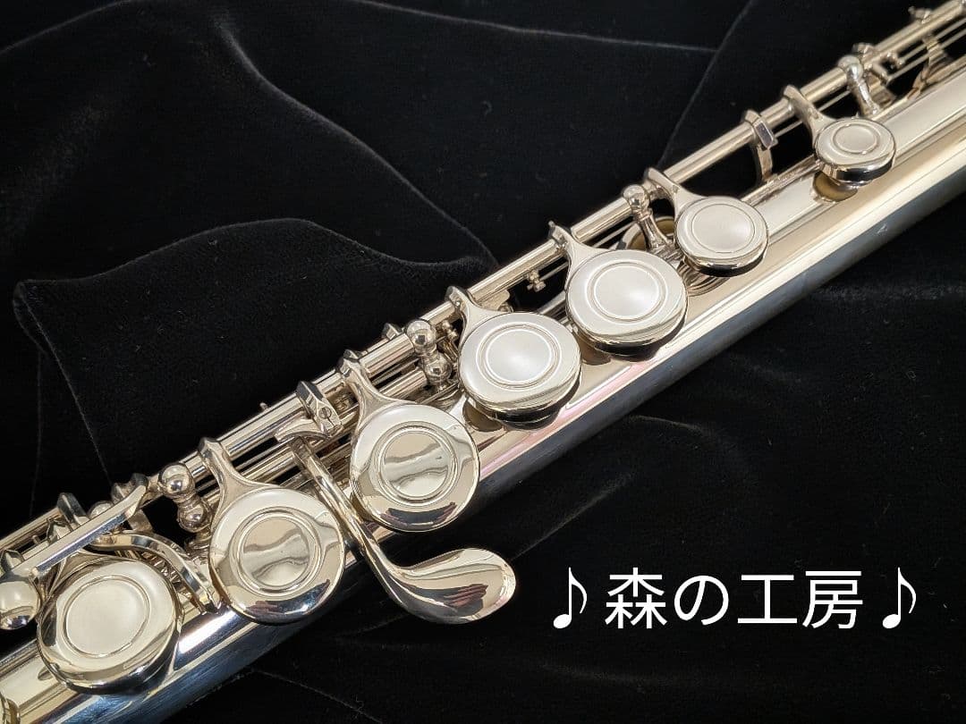 中古フルート専門店‼️部活応援‼️銀メッキ ヤマハフルートYFL211SⅡEメカ