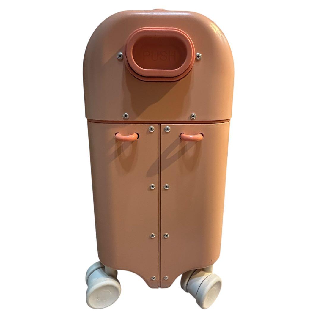 美品　ストッケ ジェットキッズ キャリーケース　ベッドボックス　ピンク