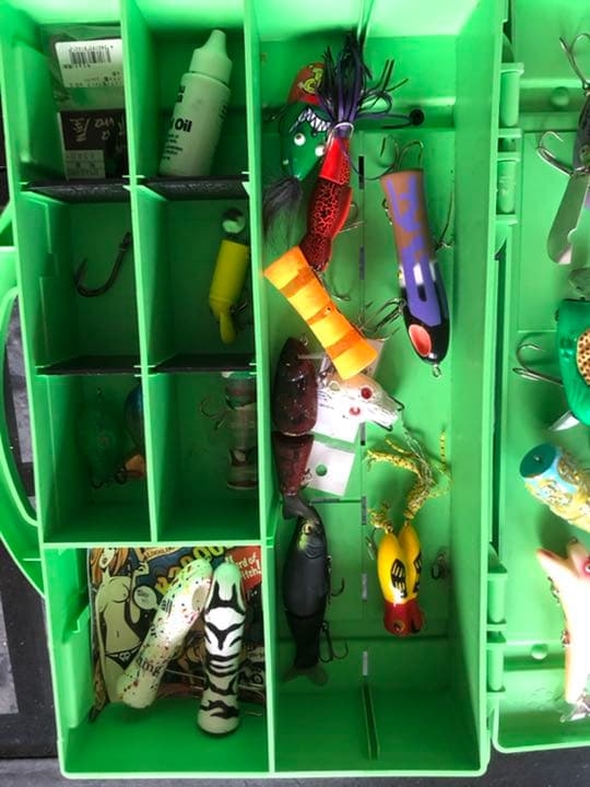 トップウォーター　　ルアー　　ケース付き　最終値下げ！