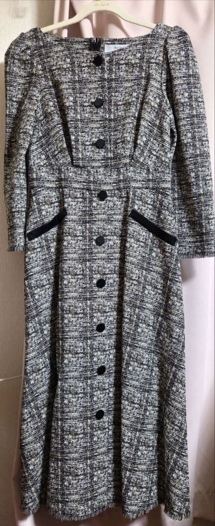her lip to ツイードドレス 美品