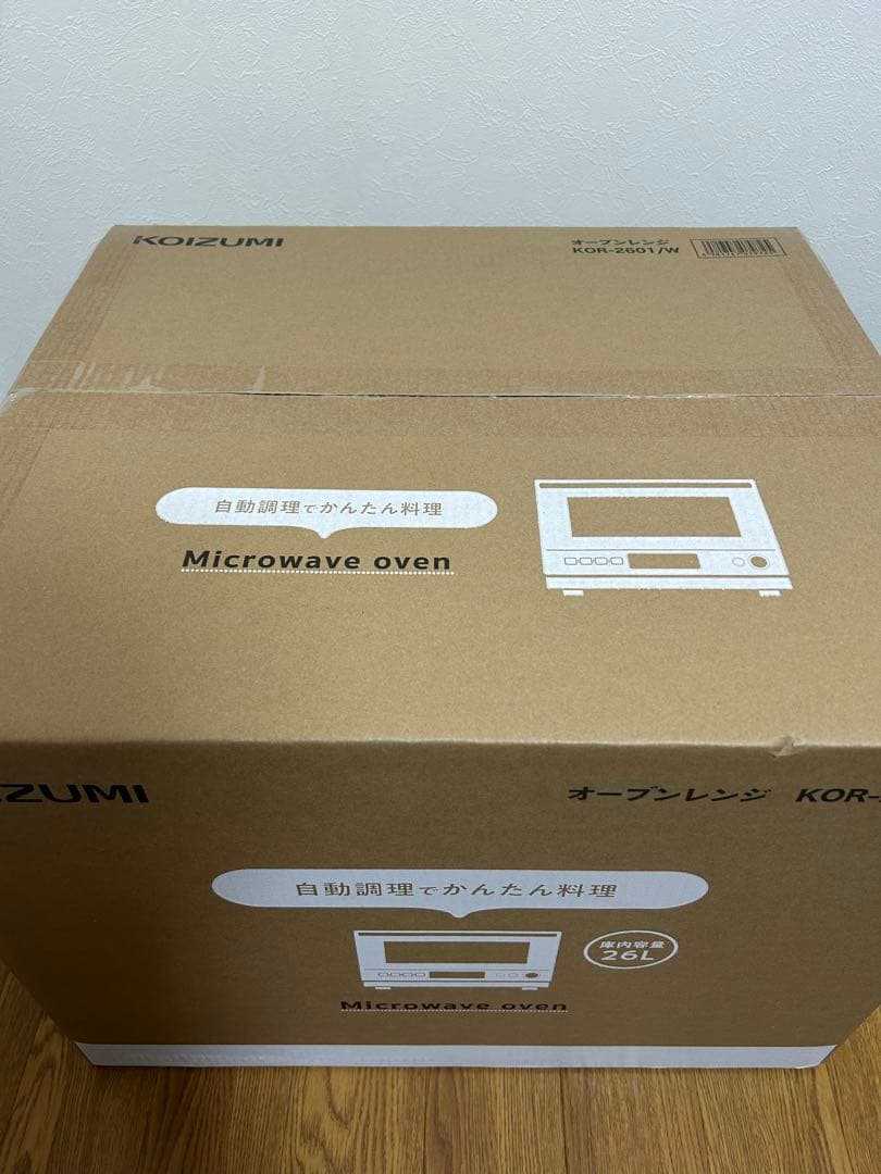 コイズミ 電子オーブンレンジ　ホワイト