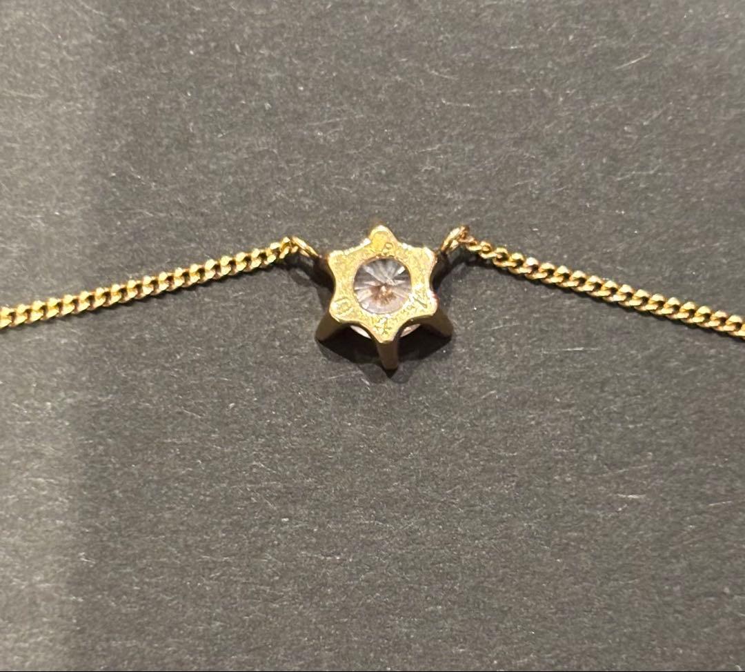 【18K】ダイヤモンドネックレス（0.41ct）