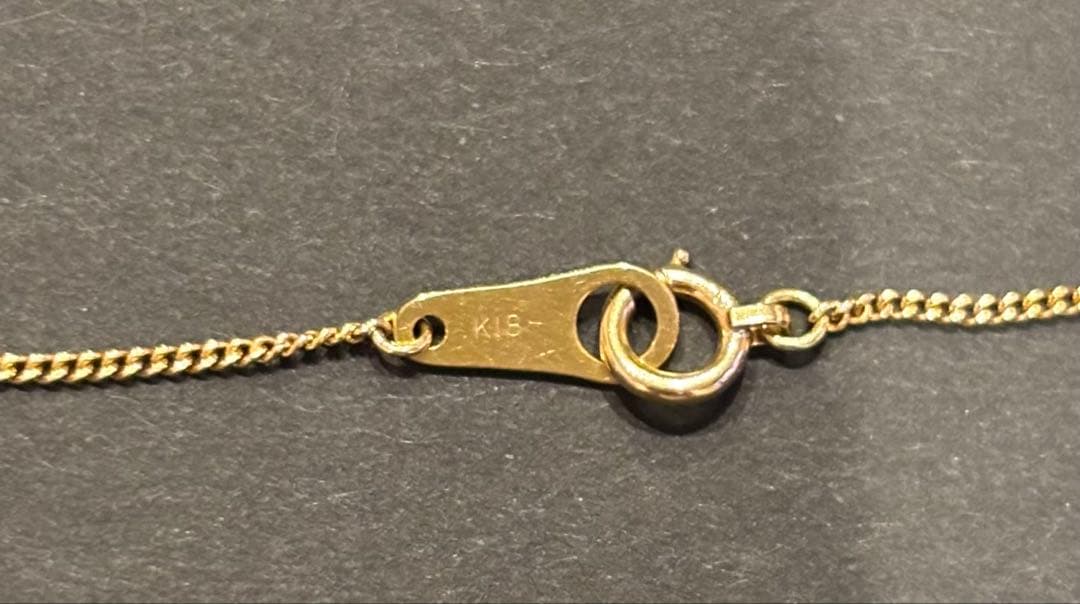 【18K】ダイヤモンドネックレス（0.41ct）