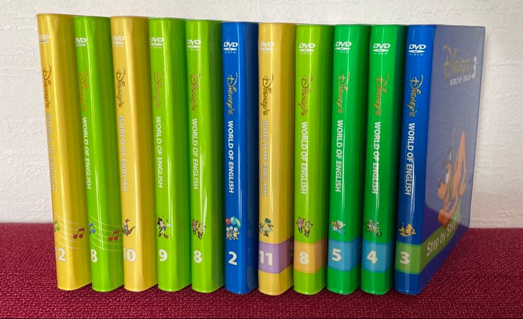 DWE ディズニー 英語教材 DVD 23本 ワールドファミリー English