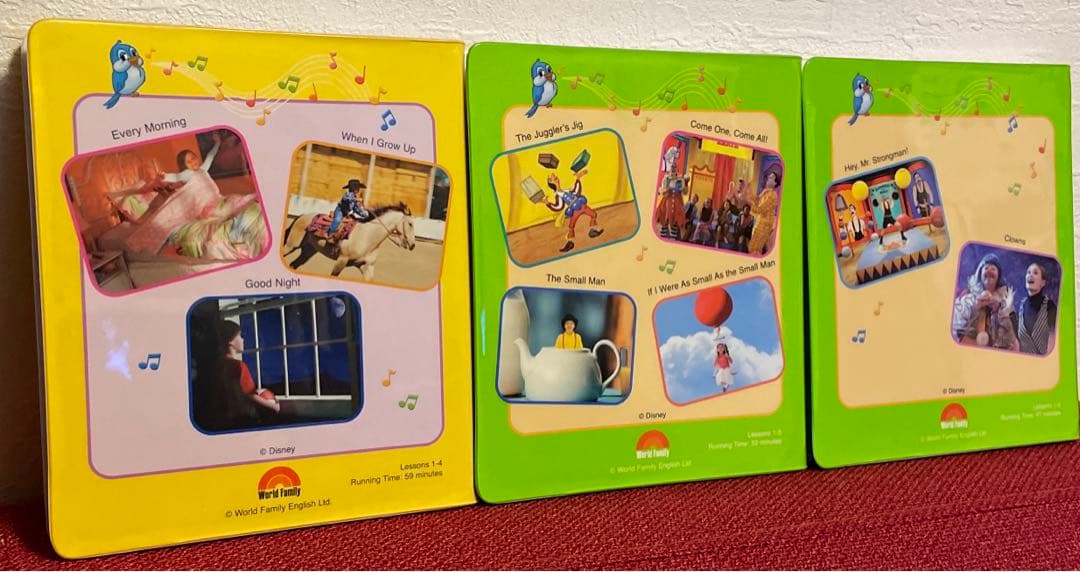 DWE ディズニー 英語教材 DVD 23本 ワールドファミリー English