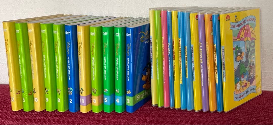 DWE ディズニー 英語教材 DVD 23本 ワールドファミリー English