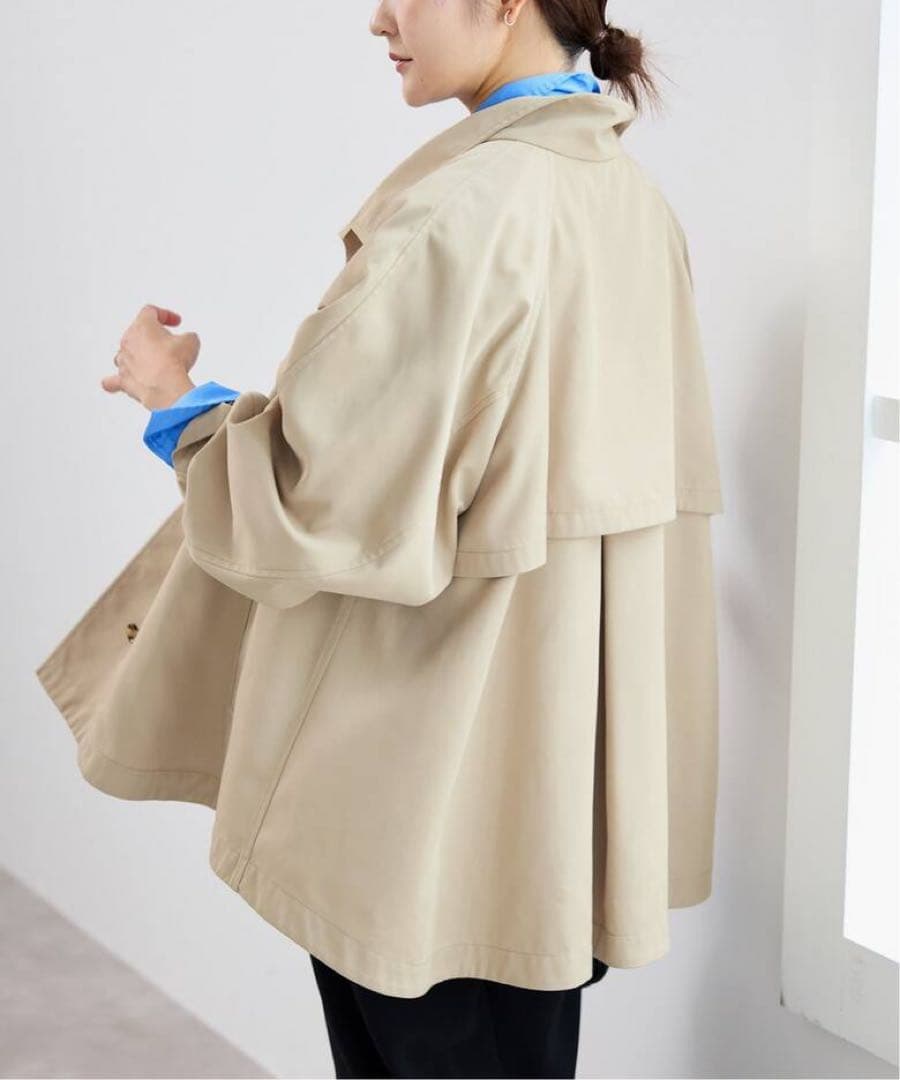 【SLOBE IENA】テントラインショートコート