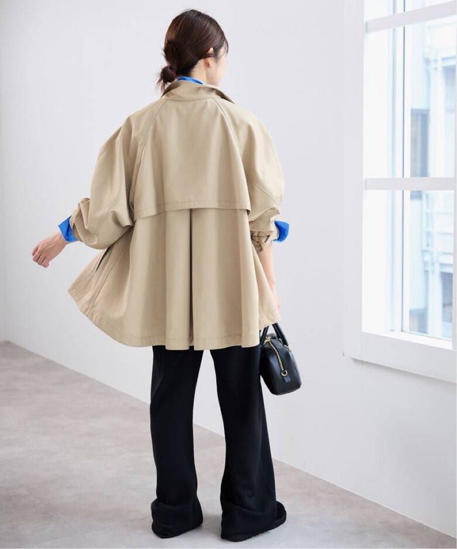 【SLOBE IENA】テントラインショートコート