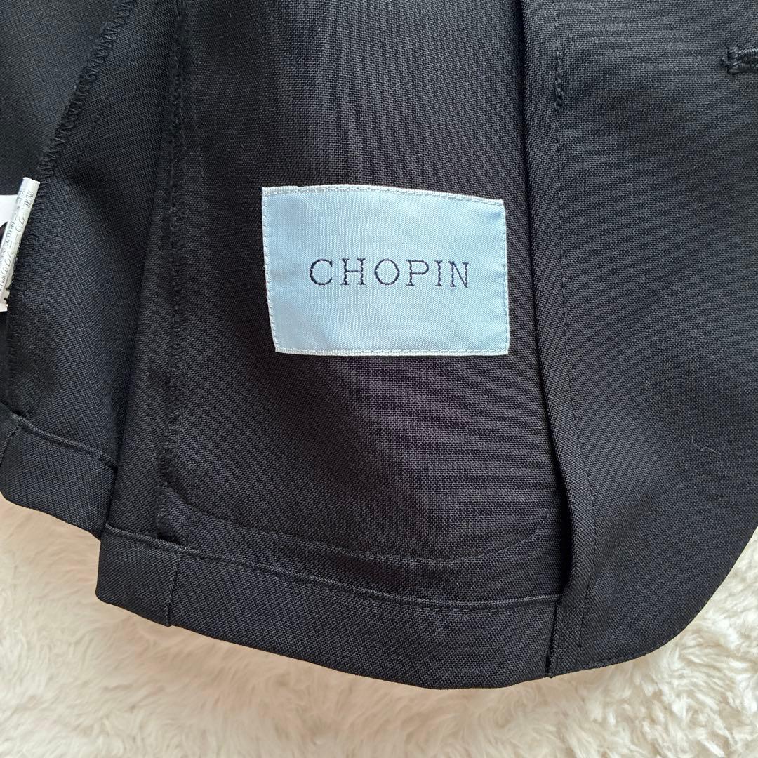 美品✨CHOPIN ショパン 男の子 ストレッチスーツセット ブラック 120