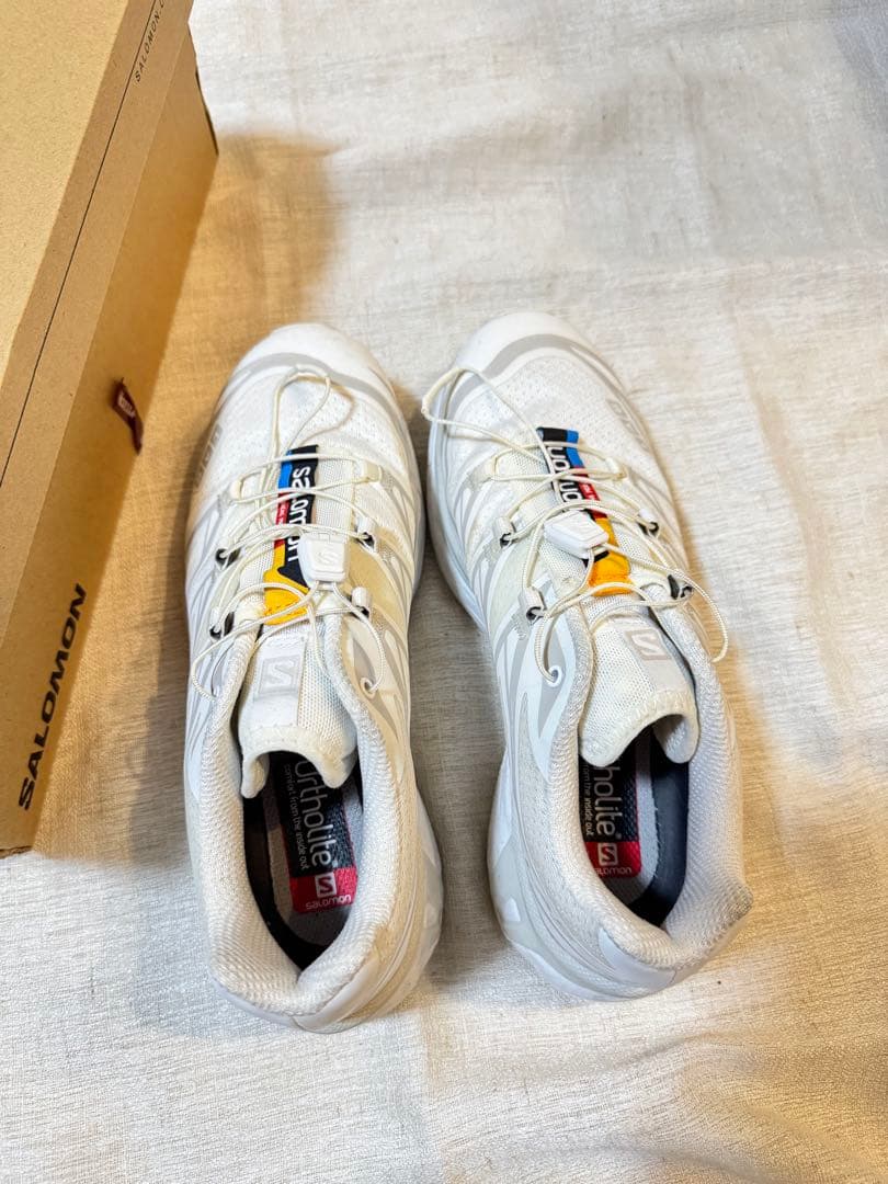 Salomon XT-6 サロモン ホワイト スニーカー 23cm