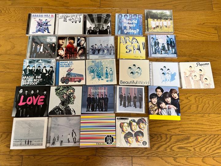 嵐　限定　シングル　アルバム　CD　VHS　貴重　レア　まとめ売り　セット