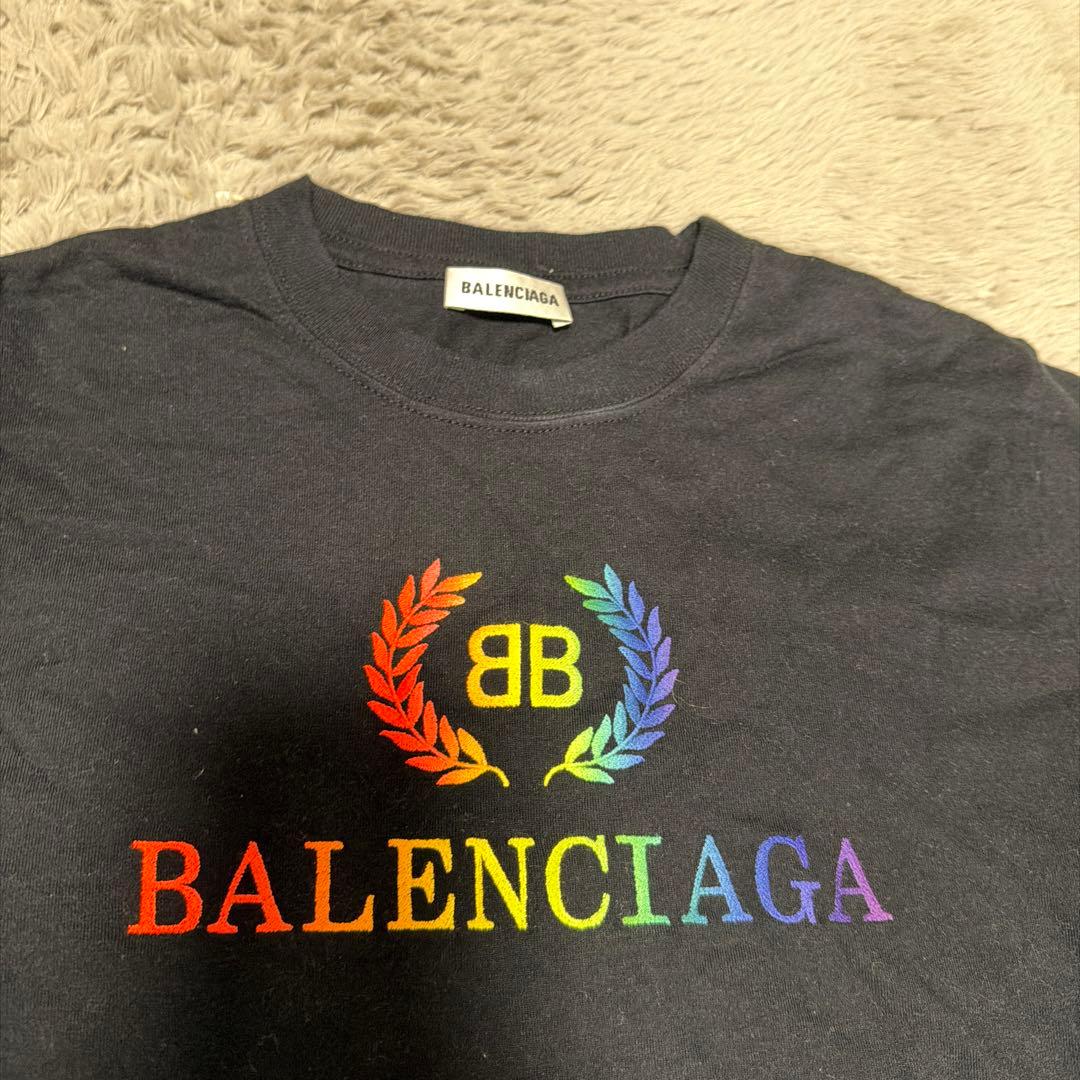 Balenciaga ブラック Tシャツ XS