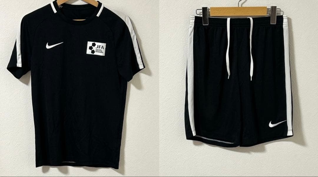 NIKE ナイキ　『JFA』 技術開発プログラム　セットアップ　　上下M
