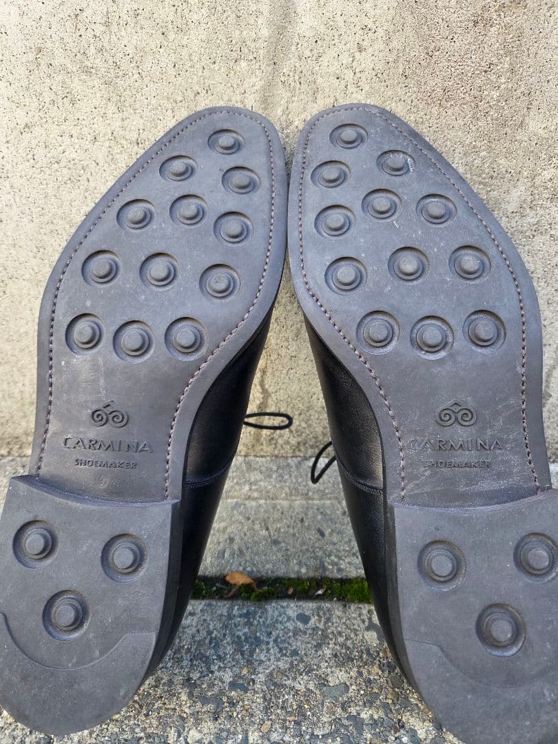 CARMINA 外羽根プレーントゥ UK9 27.5cm