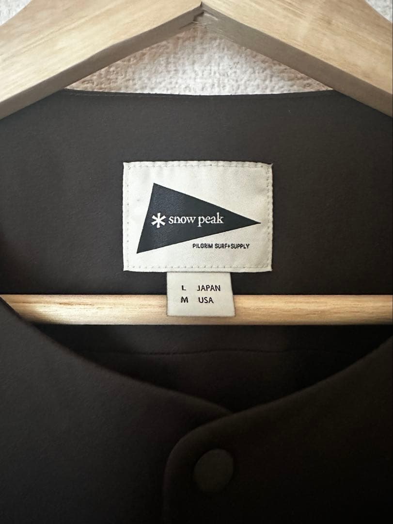  peak Pilgrim Surf+Supply ノーカラージャケット