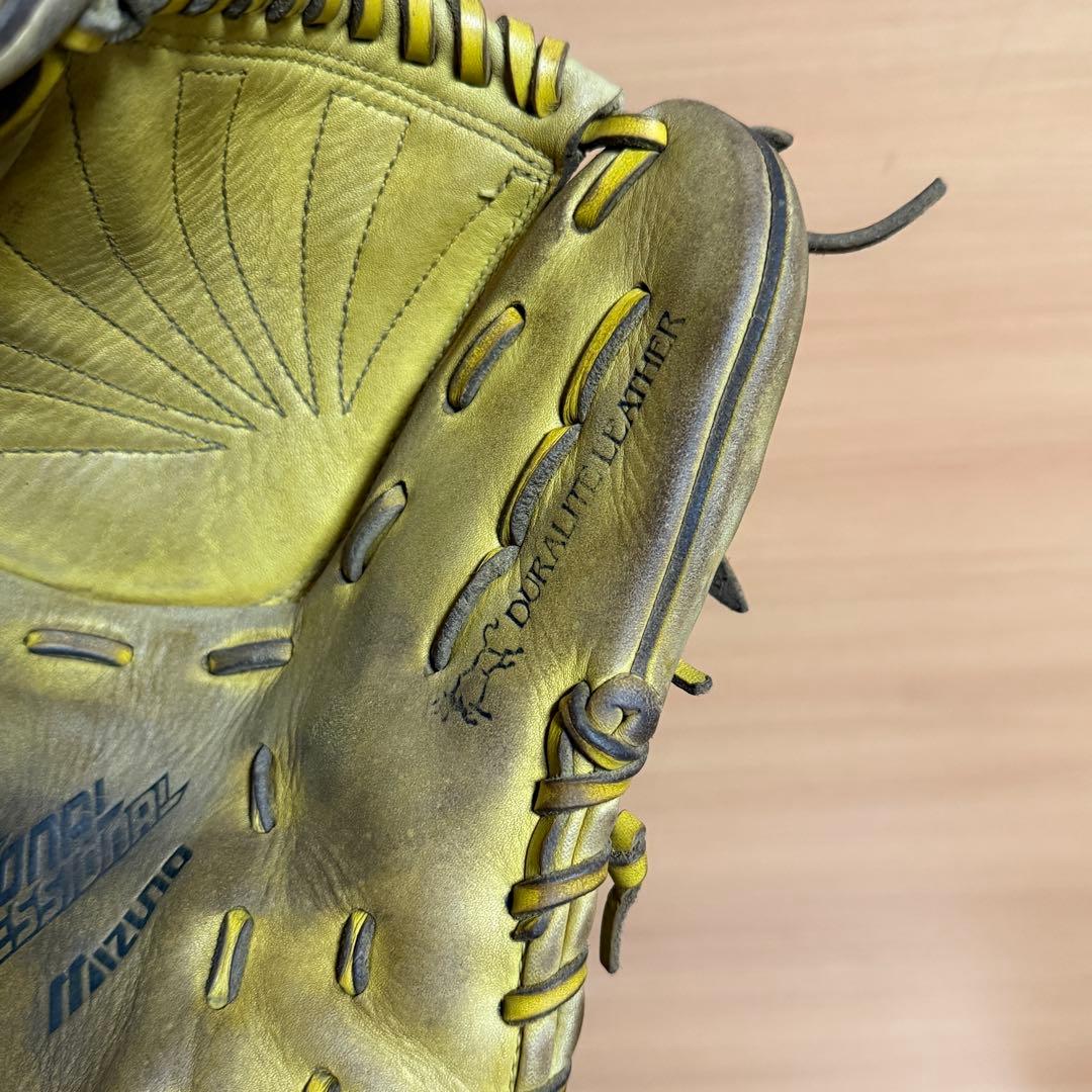 MIZUNO ミズノ プロフェッショナル 軟式用 左投げ 野球 投手向け