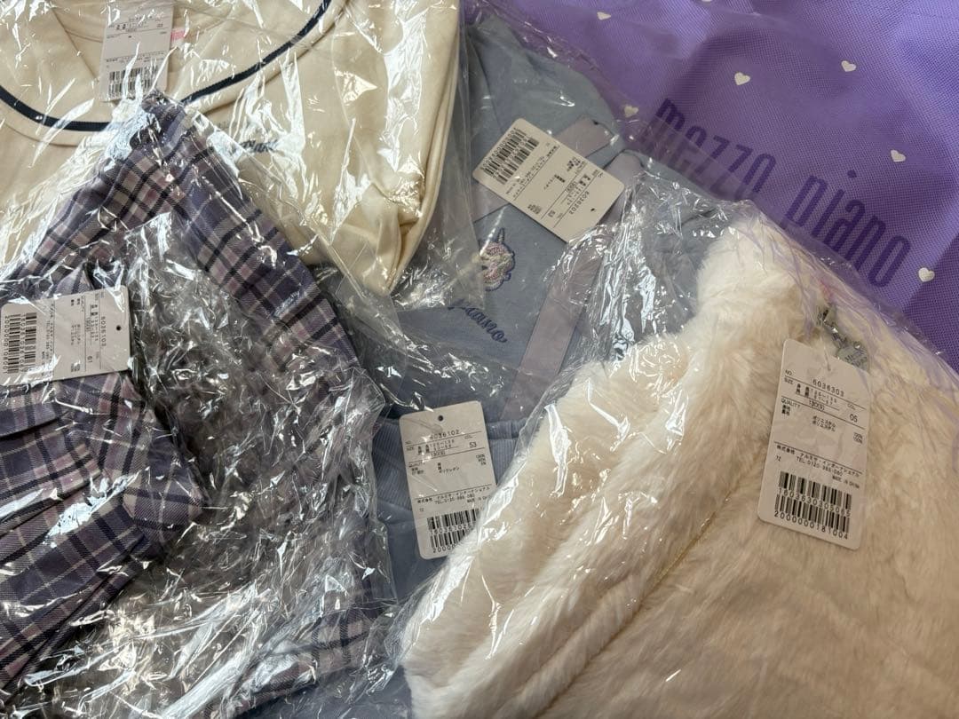 【タグ付】mezzo piano 2024福袋130cm