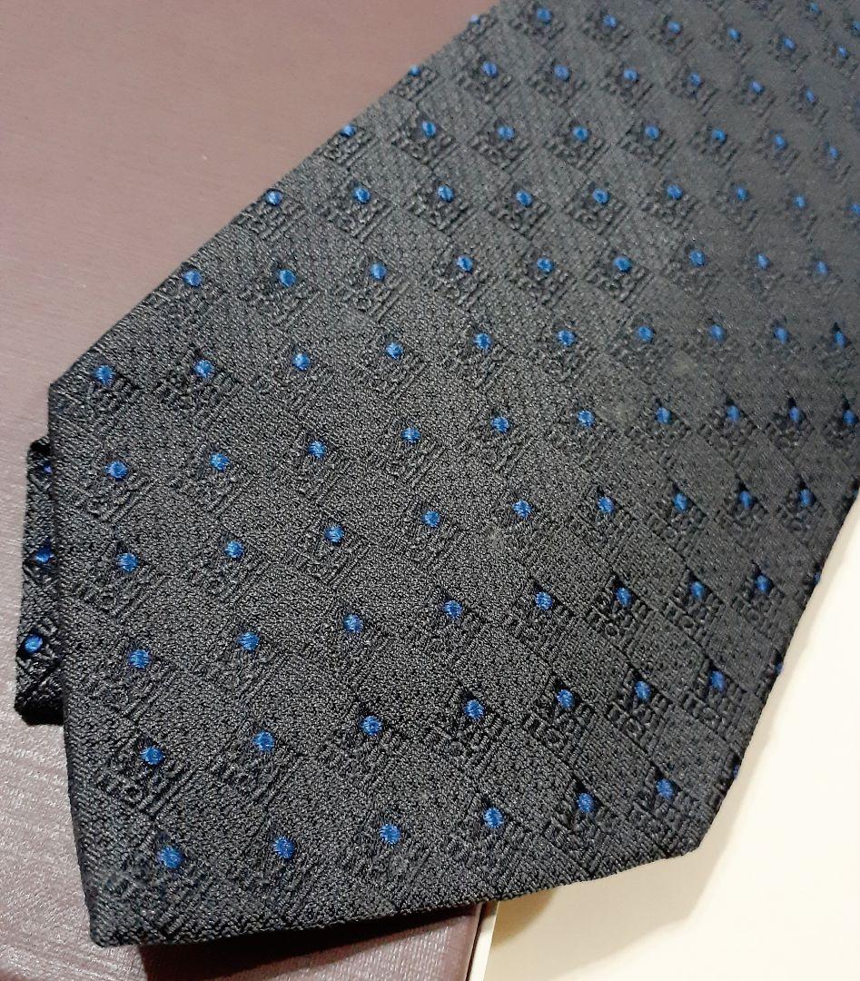 LOUIS VUITTON ルイヴィトン ネクタイ ドット ロゴ