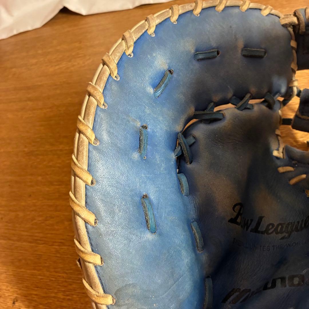 ミズノ ビューリーグ 一般軟式 ファーストミット 左投げ 日本製 良品 Mマーク
