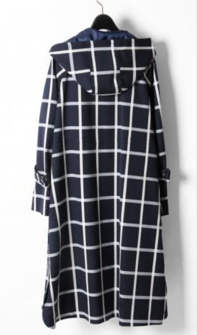【美品】グレースコンチネンタル ダイアグラム チェックコート