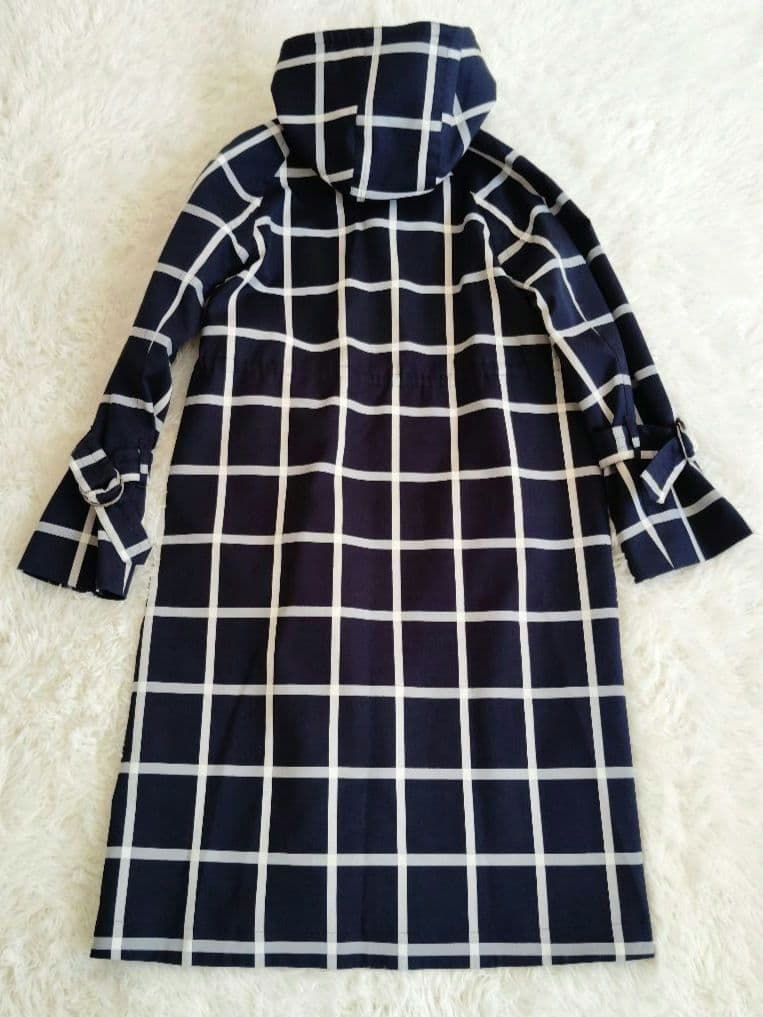 【美品】グレースコンチネンタル ダイアグラム チェックコート
