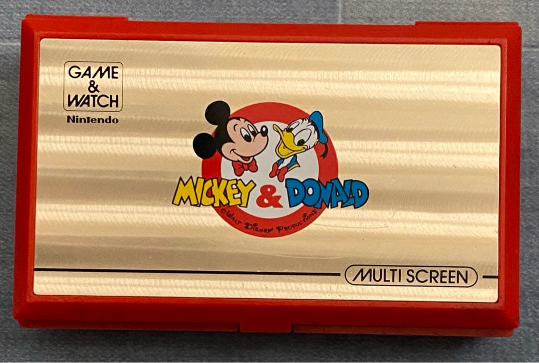 N1904 任天堂 GAME&WATCH MICKEY&DONALD