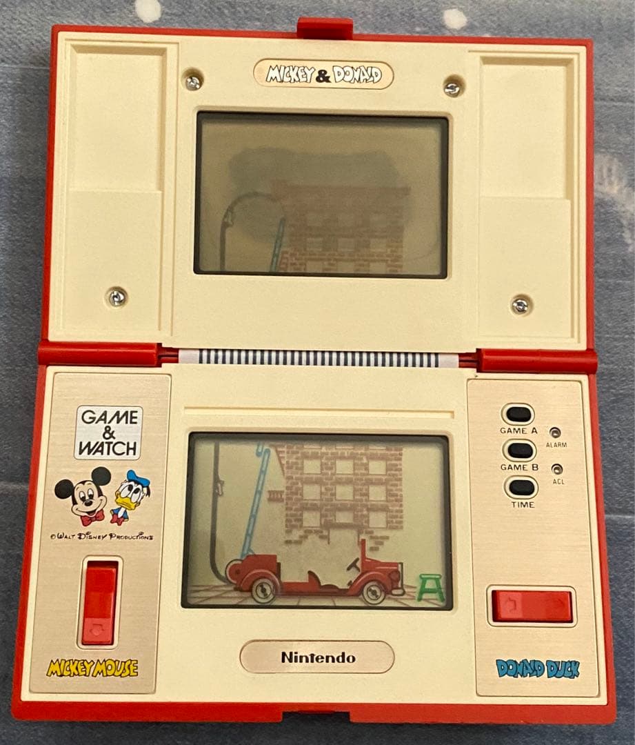 N1904 任天堂 GAME&WATCH MICKEY&DONALD