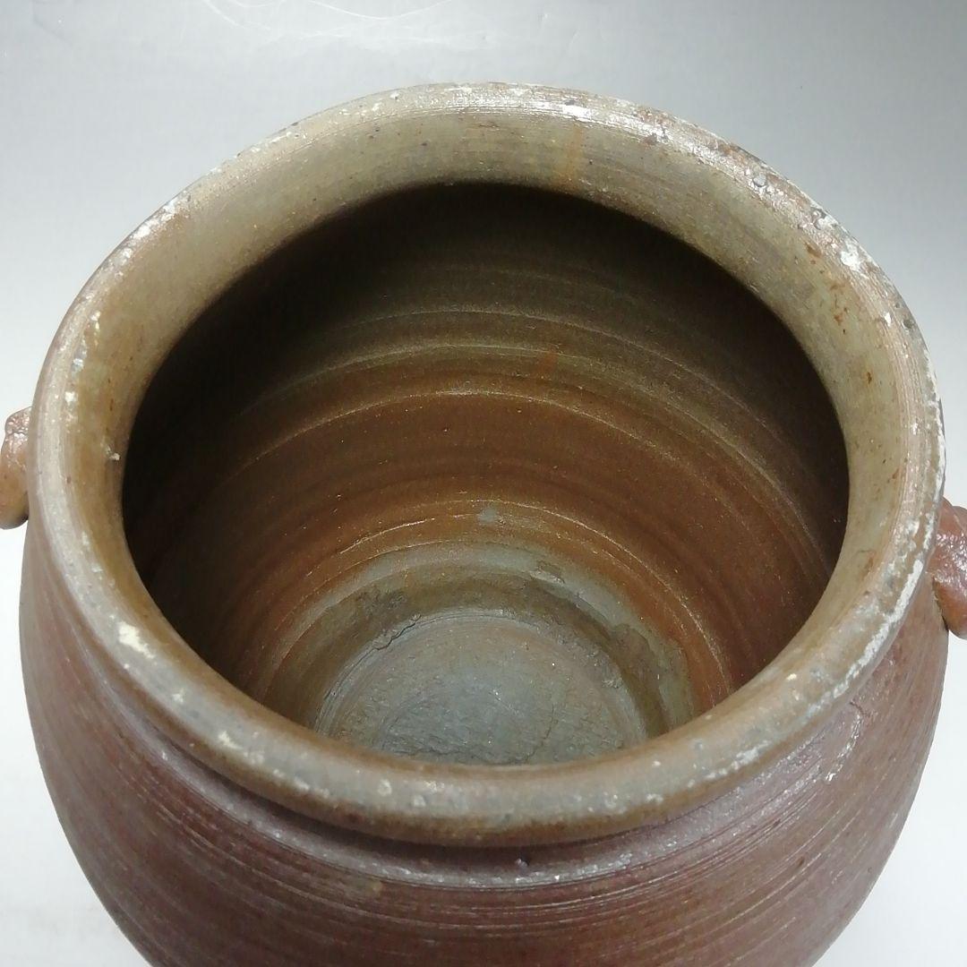 Ｓ６８２　水指　『五智窯　木村隆作』　共箱　茶道具