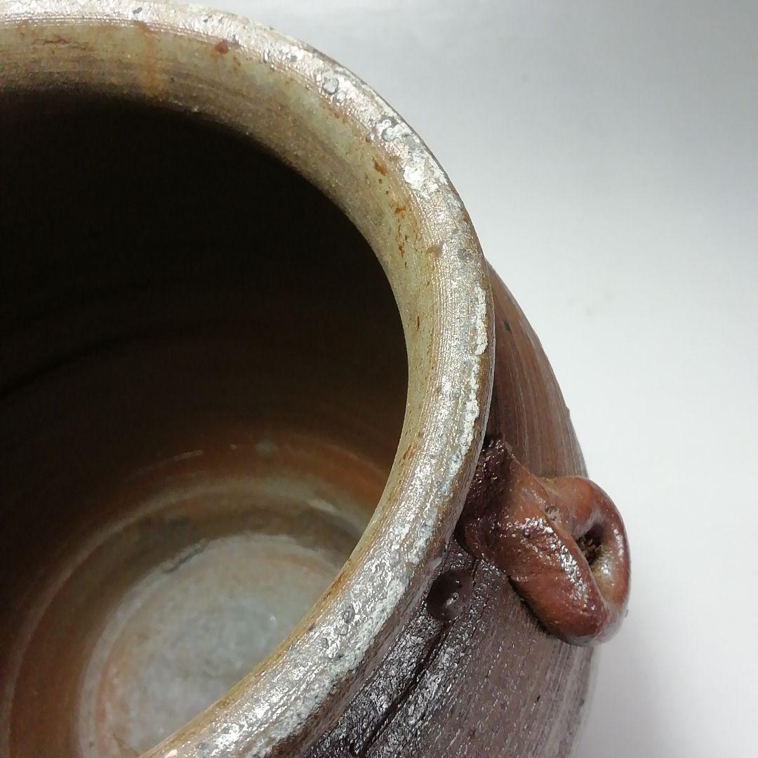 Ｓ６８２　水指　『五智窯　木村隆作』　共箱　茶道具