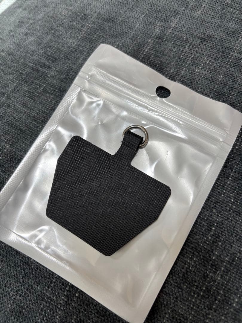 itti イッチ スマホストラップ ブラック