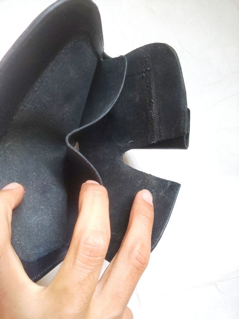 ブラドルレザー 正藍染 折り財布 enku すくも ホワイトハウスコックス