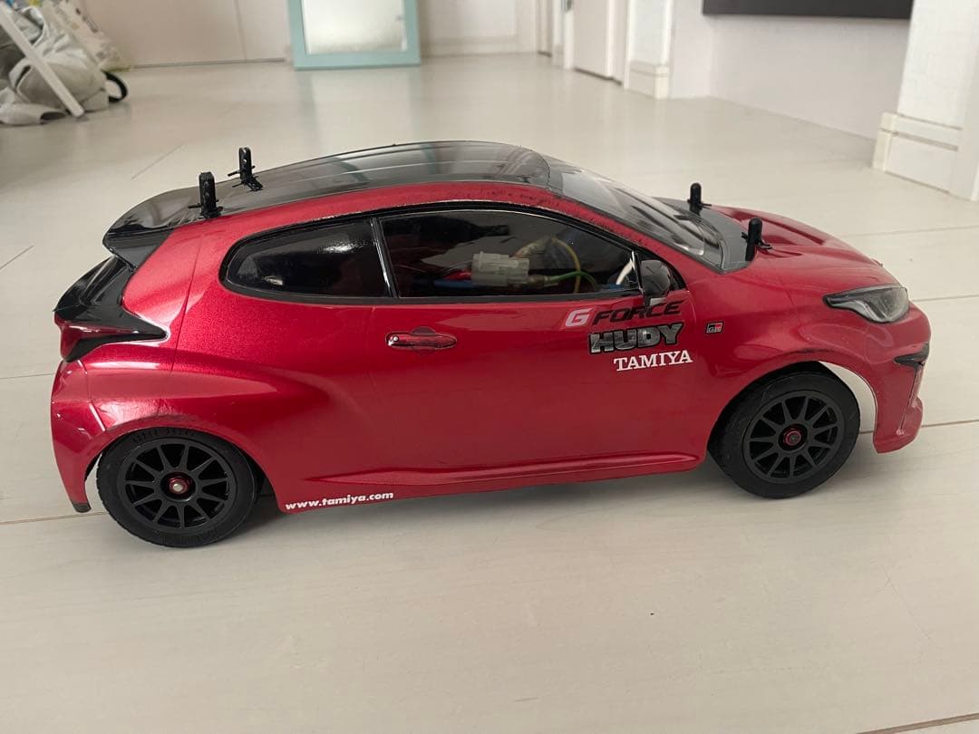 トヨタ GRヤリス 1/10 タミヤM05ラジコンカー